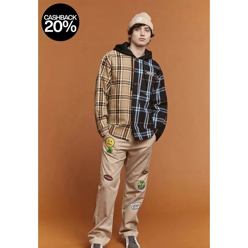 Forever 21 Men’s Multicolor Checkered Hooded Jacket | Forever 21 In Lebanon