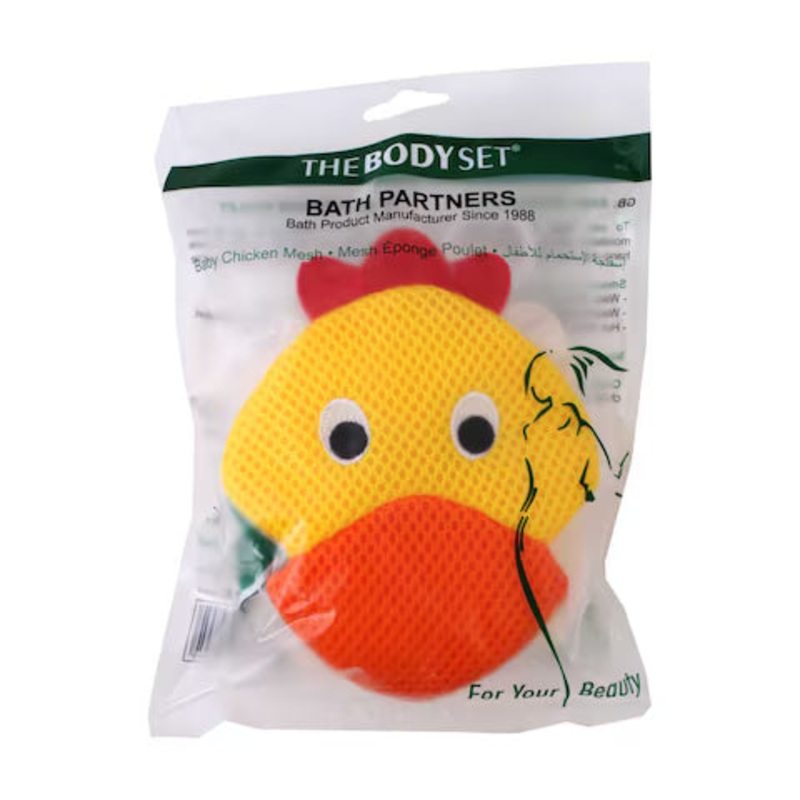 The Body Set Baby Mesh Poulet Sponge   OPT-3055