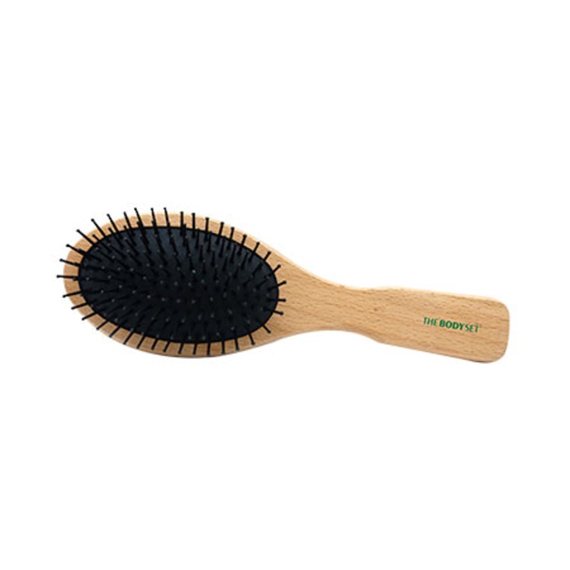 The Body Set Oval Beech Hair Brush  OPT – 3049