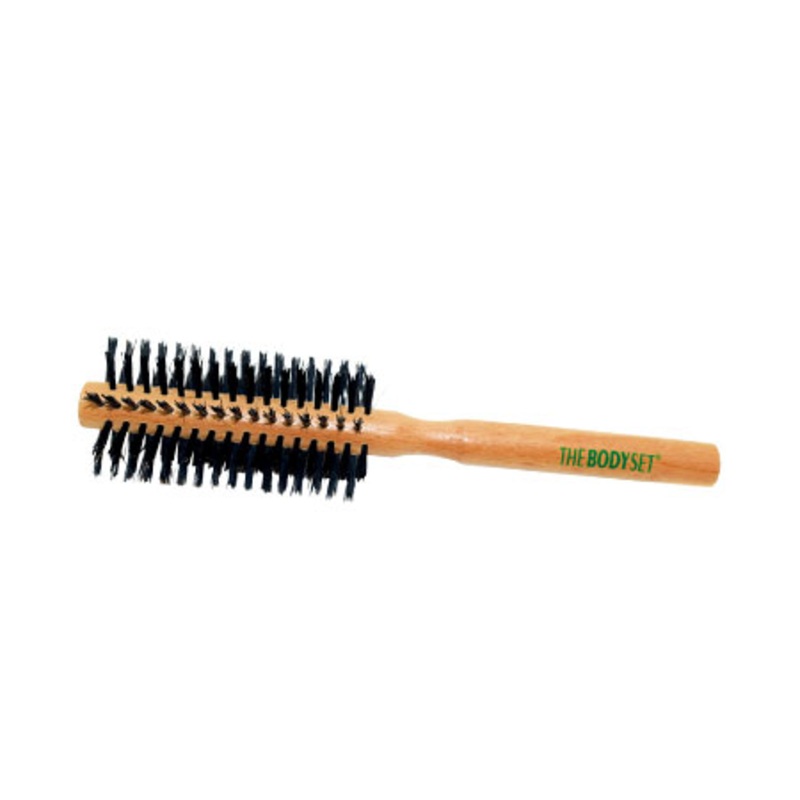 The Body Set Round Beech Hair Brush   OPT-3052