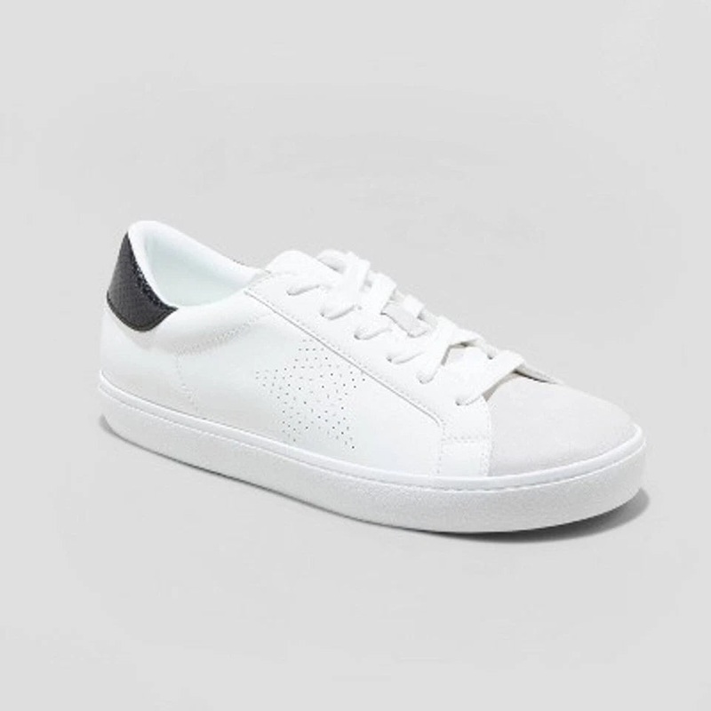 Universal Thread Unisex White Candance Lace-Up Sneakers | Universal Thread In Lebanon
