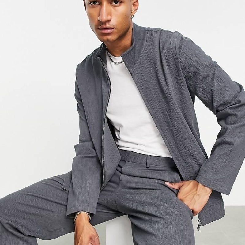 ASOS Design Men’s Gray Jacket | ASOS Design In Lebanon