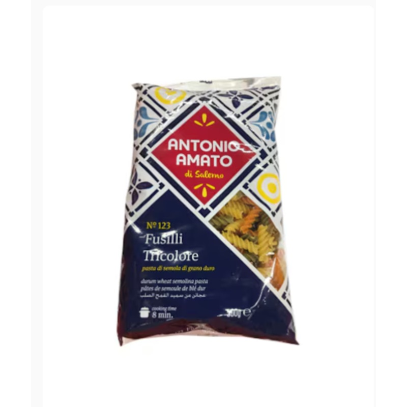 Atonio Amato Fusili Tricolore Pasta 500GR | Antonio Amato In Lebanon
