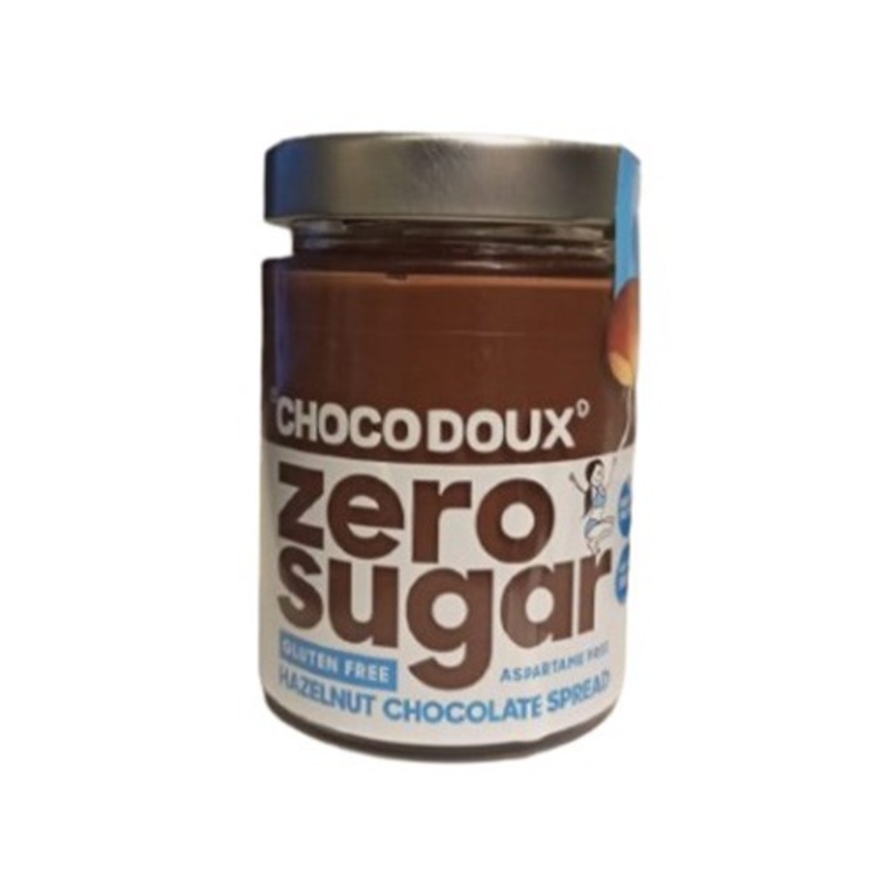 Chocodoux Hazelnut Chocolate Spread Zero Sugar Gluten Free 350g | ChocoDoux In Lebanon