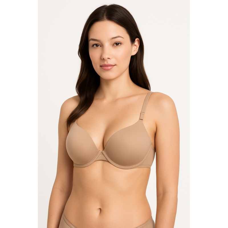 Demar Women’s Beige Earth Padded Bra | Demar In Lebanon