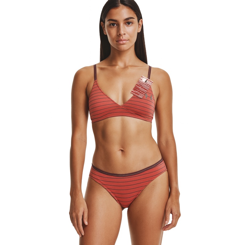 Demar Women’s Dusty Rose Striped Underwear Set | Demar In Lebanon