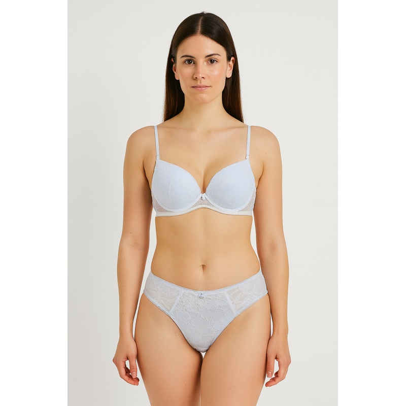 Demar Women’s Light Baby Blue Lingerie Set | Demar In Lebanon