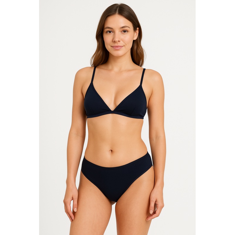 Demar Women’s Navy Underwear Set | Demar In Lebanon