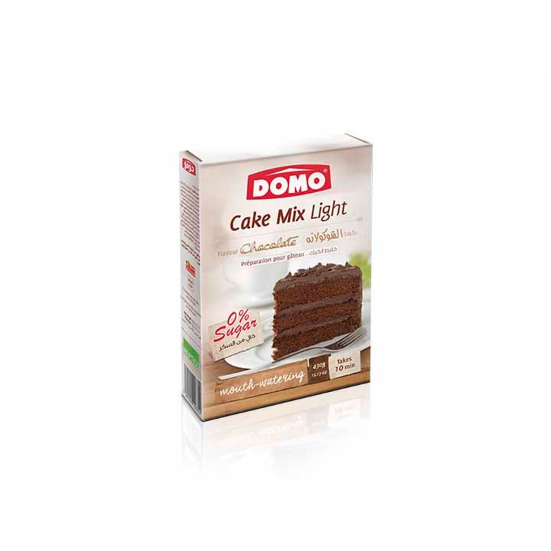 Domo Cake Mix Chocolate Light 430g | Domo In Lebanon
