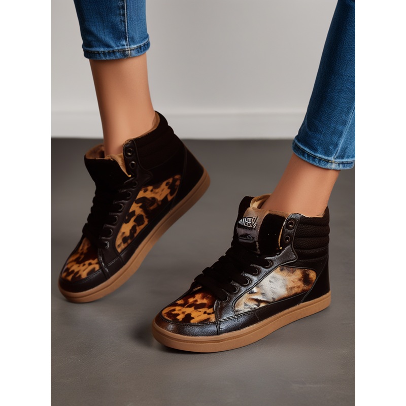 Gemo Women`s Leopard Sneakers | Gemo In Lebanon