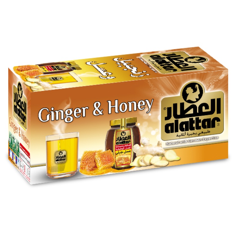 Al Attar Ginger & Honey 12 Bags | Al Attar In Lebanon