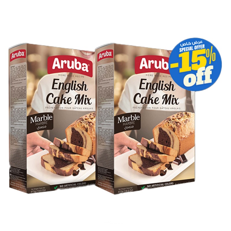 Aruba English Cake Mix Marble 415g *2 | Aruba In Lebanon