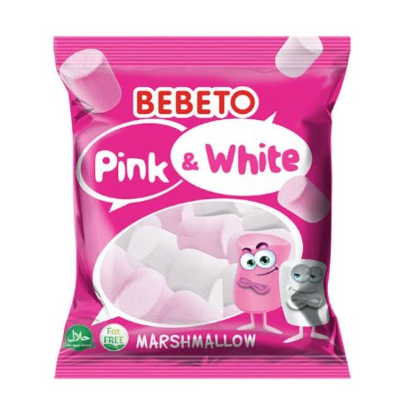 Bebeto Marshmallow Pink & White 135g | Bebeto In Lebanon
