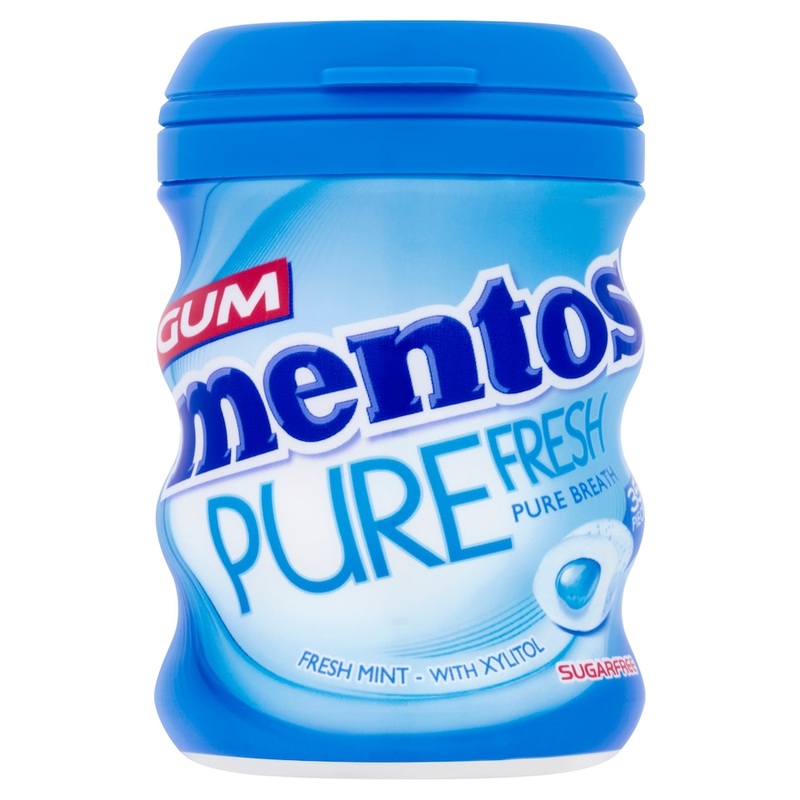 Mentos Pure Fresh Mint  Sugar-Free Chewing Gum 10pc | Mentos In Lebanon