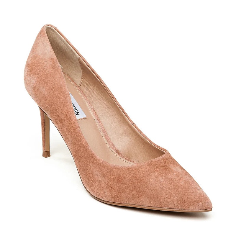 Steve Madden Women’s Tan Suede Lillie Pump Heel |Steve Madden In Lebanon