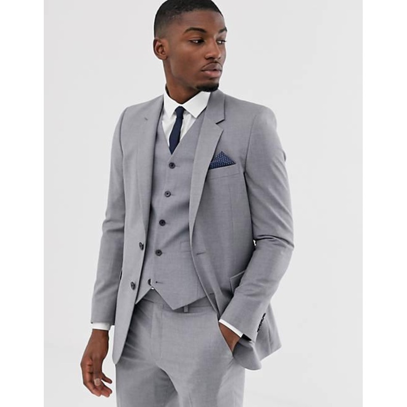 ASOS Design  Men’s Gray Blazer ANF213 (AN99,AN68)  s
