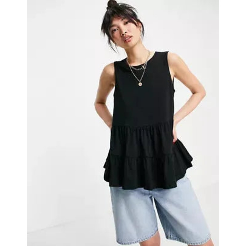 Asos Design  Women’s Black Blouse ANF1323