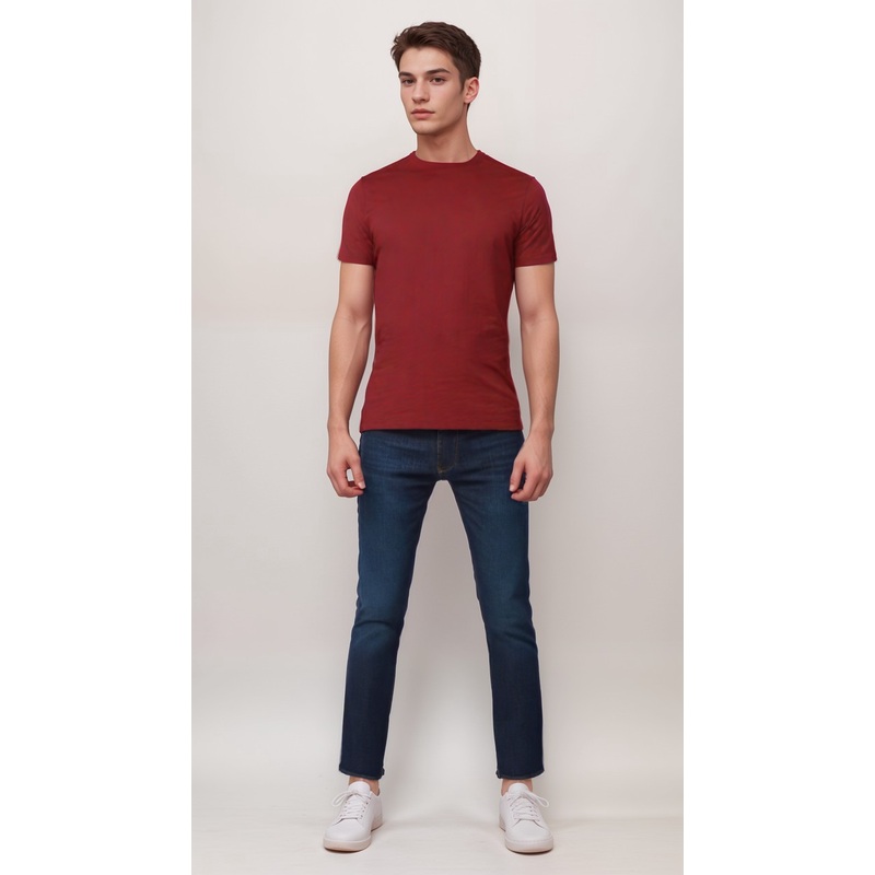 Club Room Men’s Dark Red Pajama T-Shirt | Club Room In Lebanon