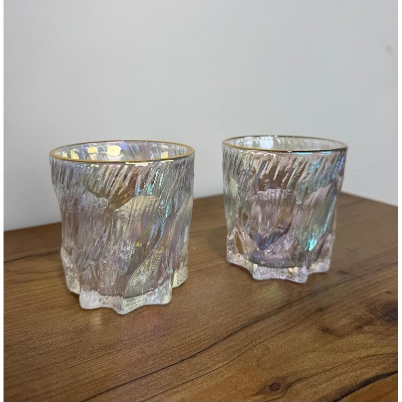 Deli Glass Changing-Color Cups 265ml 6Pcs (TK6001-1) | Deli Glass In Lebanon