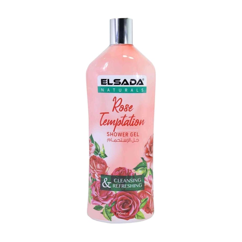 Elsada Naturals Rose Temptation Shower Gel 750ml