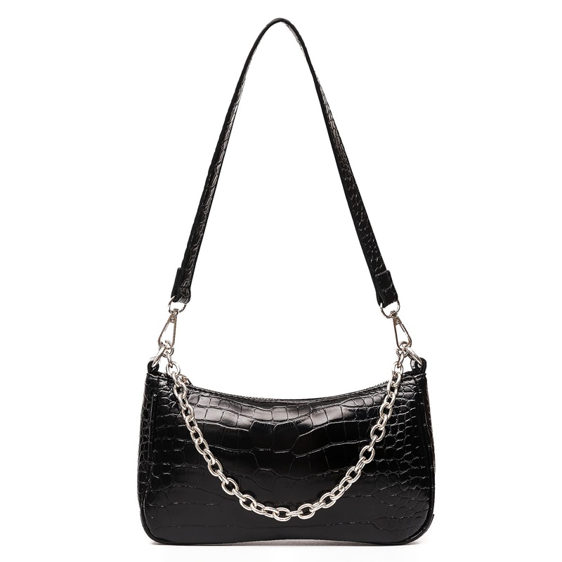 My Accessories Women’s Black Leather Shoulder Bag| My Accessories In Lebanon
