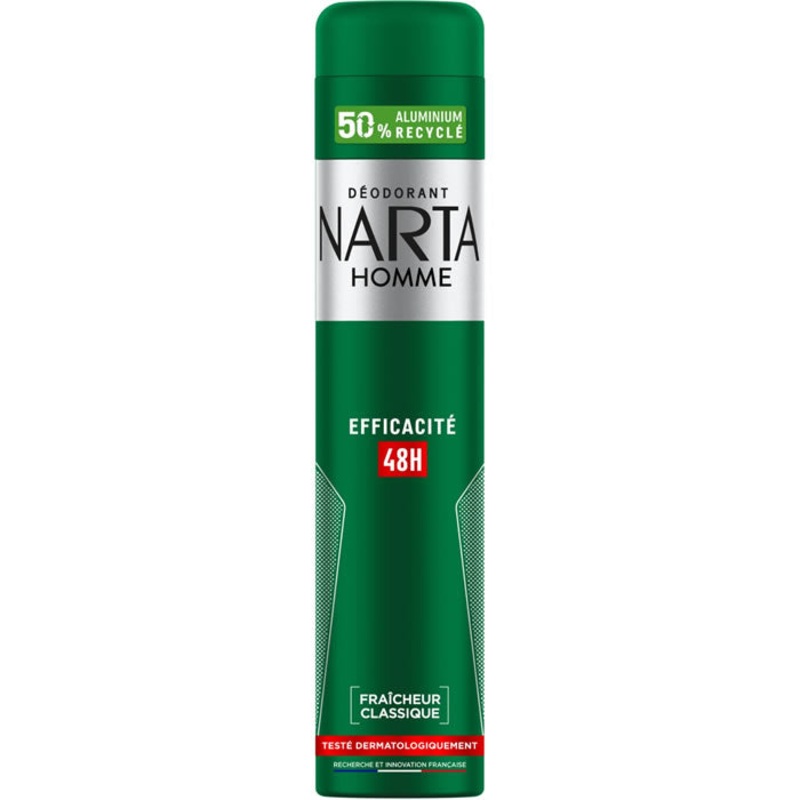 Narta – Men’s Deodorant Spray Anti-Perspirant Classic 48h Effectiveness  200ml