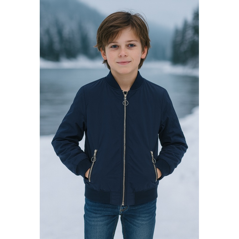 S.Oliver Boy’s Navy Zippered Jacket |S.Olive in Lebanon