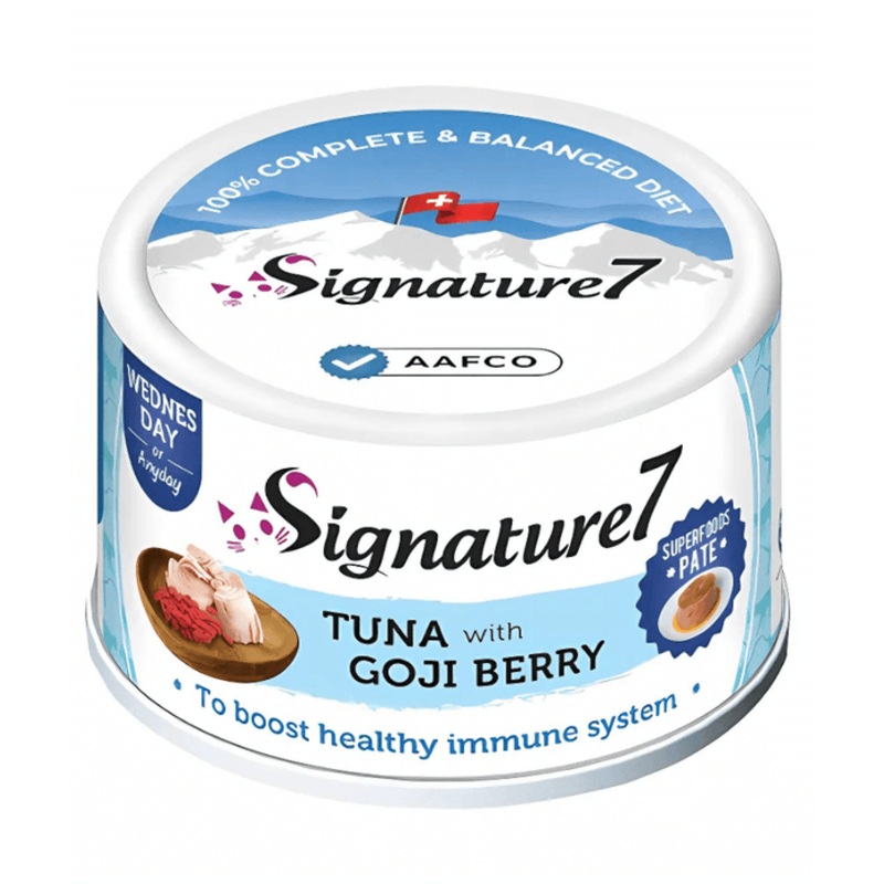 Signature7 Tuna With Goji Berry Pate Cats Food 80g | Signature7 In Lebanon