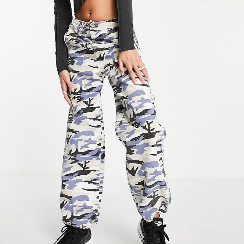 Topshop Women’s Blue Trouser ANF512