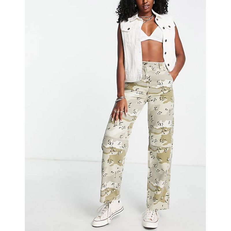 TopShop Women’s Khaki Trouser ANF423