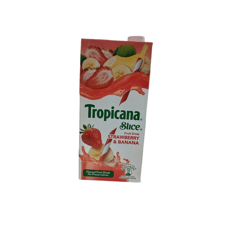 Tropicana Slice Strawberry & Banana Juice 1L | Tropicana In Lebanon