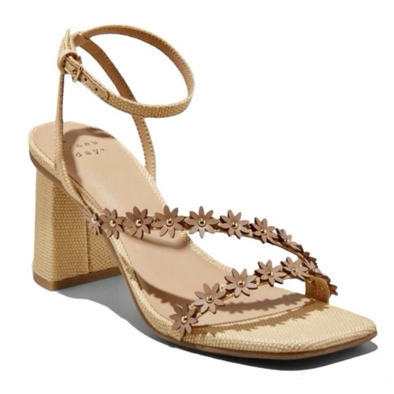 A New Day Women’s Beige Mirabel Strappy Heeled Sandal | A New Day In Lebanon