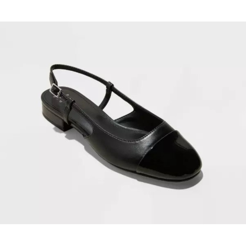 A New Day Women’s Black Flat Sandal | A New Day In Lebanon