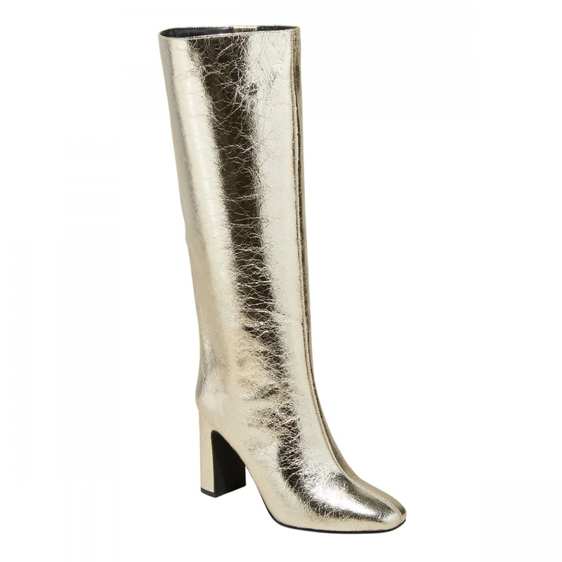 A New Day Women’s Gold Metallic Diva Stovepipe Tall Boots |A New Day In Lebanon