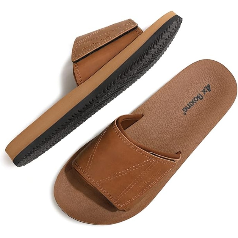 ArrigoBello Men’s Brown  Slippers | ArrigoBello  In Lebanon