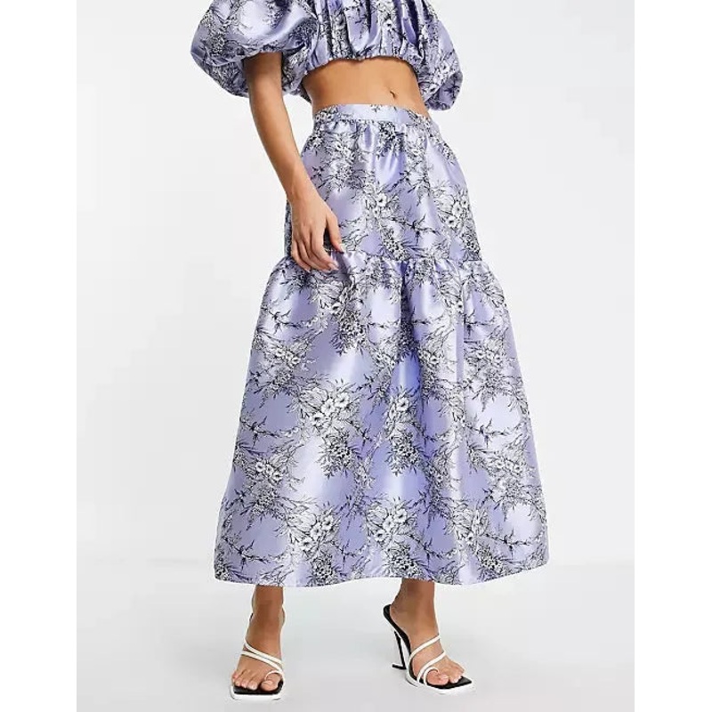 Asos Design Women’s Blue Skirt ANF882