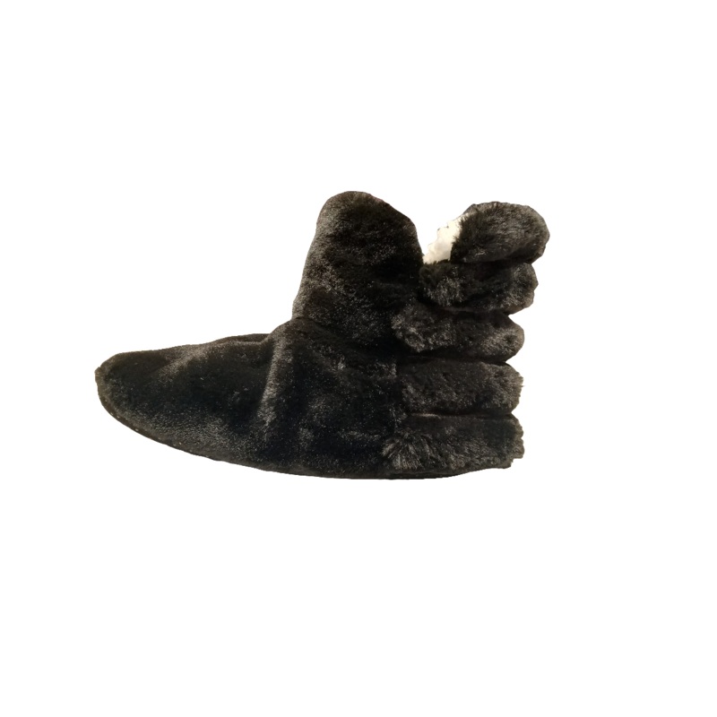 Auden Women’s Black Quilted Faux Fur Panduf | Auden In Lebanon