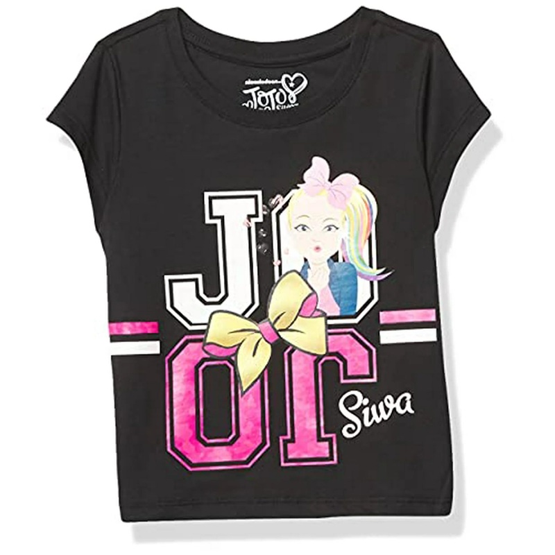 JoJo Siwa Girl’s Black T-Shirt AMZ348