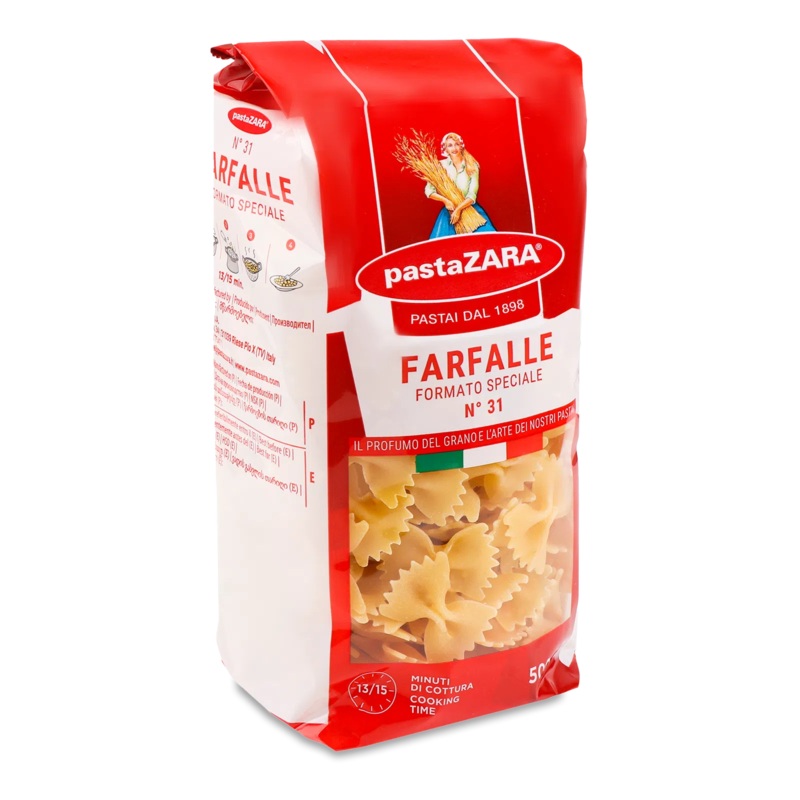 Pasta Zara Farfalle  31” 500GR | Pasta Zara In Lebanon