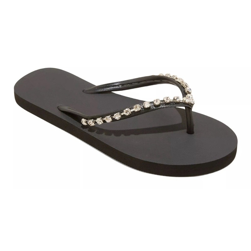 Shade & Shore Women’s Mary Rhinestones Flip Flop Thong Sandals | Shade & Shore In Lebanon