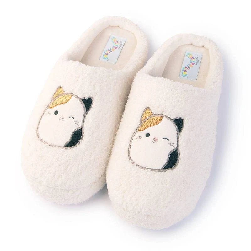 Squishmallows Women’s Off White Cam the Cat Plush Clog Slipper | Squishmallows In Lebanon