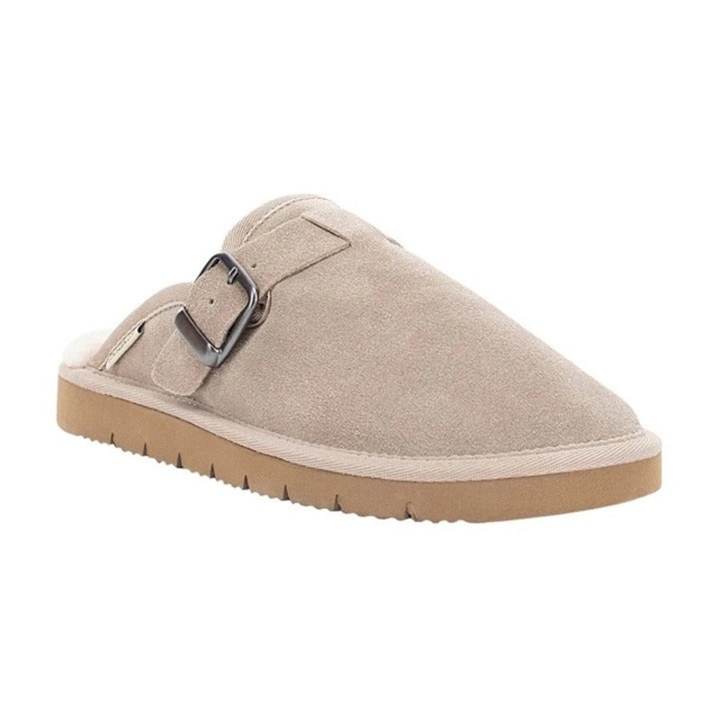 Staheekum Women’s Beige Chelan Clog Memory Foam Slippers | Staheekum In Lebanon