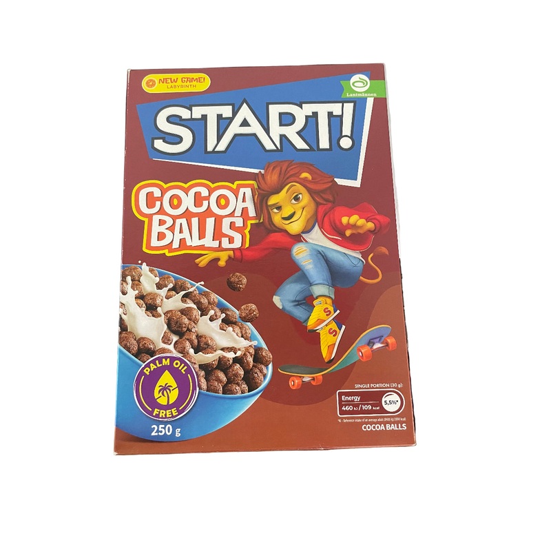Start Cocoa Balls Corn Flakes 250GR | Start In Lebanon