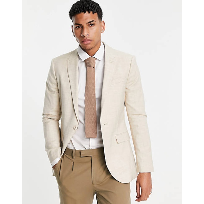 Topman Men’s Beige Blazer 101926224 AMFJ107