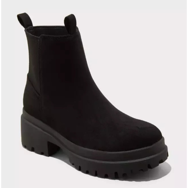 Universal Thread Women’s Black Tibby Lug Boots |Universal Thread In Lebanon