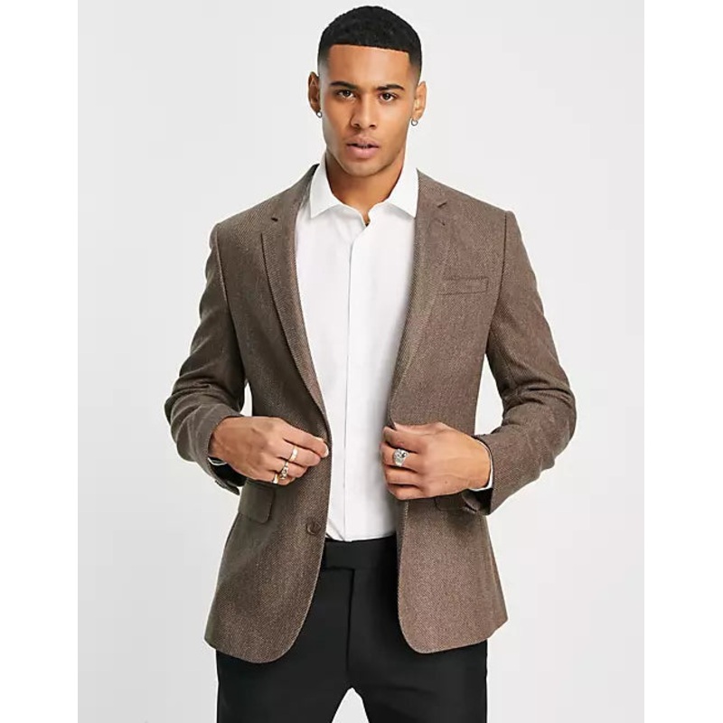Asos Design Men’s Brown Blazer ANF1658