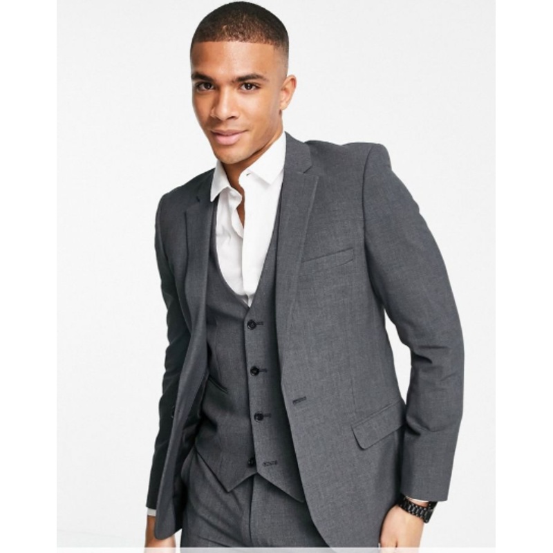Asos Design Men’s Dark Gray Blazer ANF2211