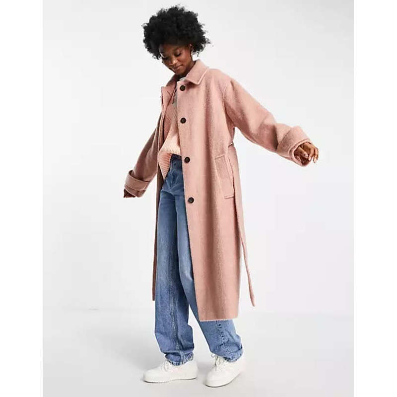 Asos Design Women’s Dusty Rose Coat ANF1637
