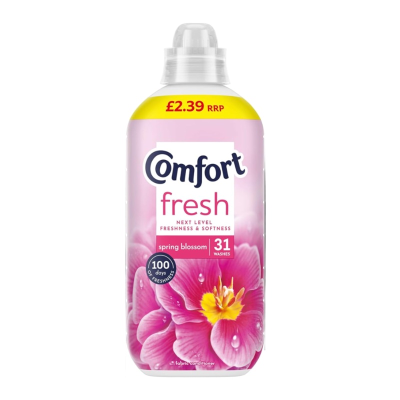 Comfort Ultimate Fresh Next Level Freshness & Softness Spring Blossom 31 Washes Fabric Conditioner 930ML | Comfort In Lebanon