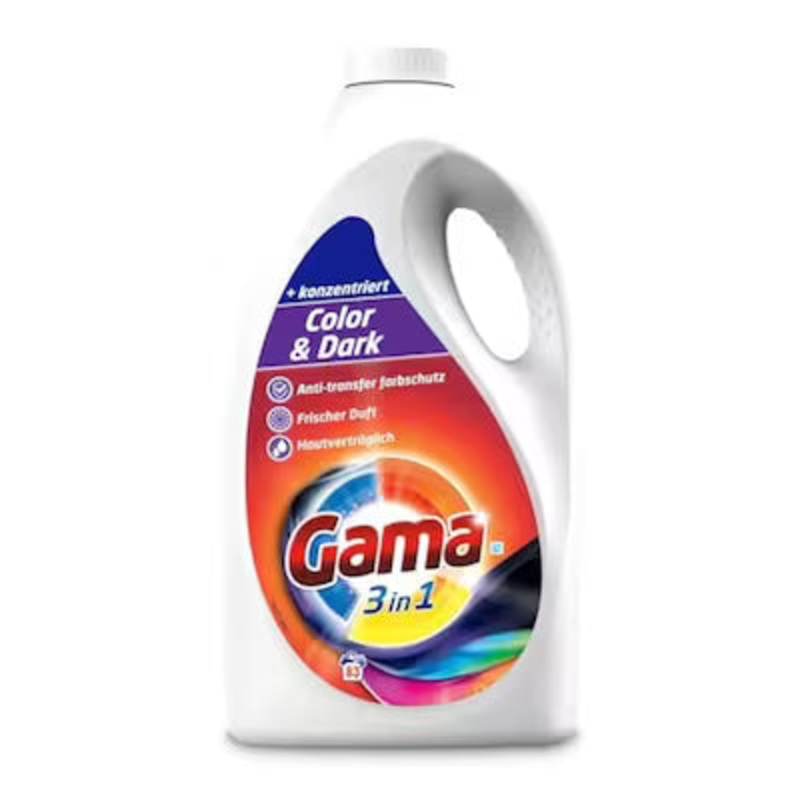Gama Laundry Gel Colors & Darks 3in1 1.2L | Gama In Lebanon